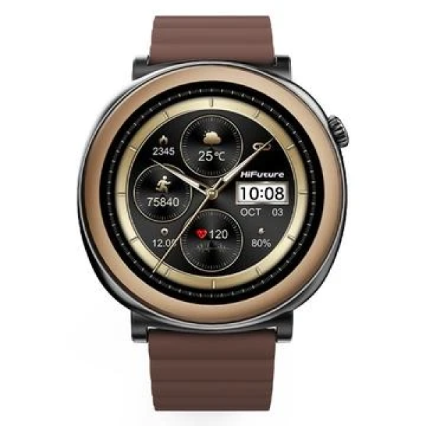 HiFuture Aurora Smartwatch Brown | Klikk Malta