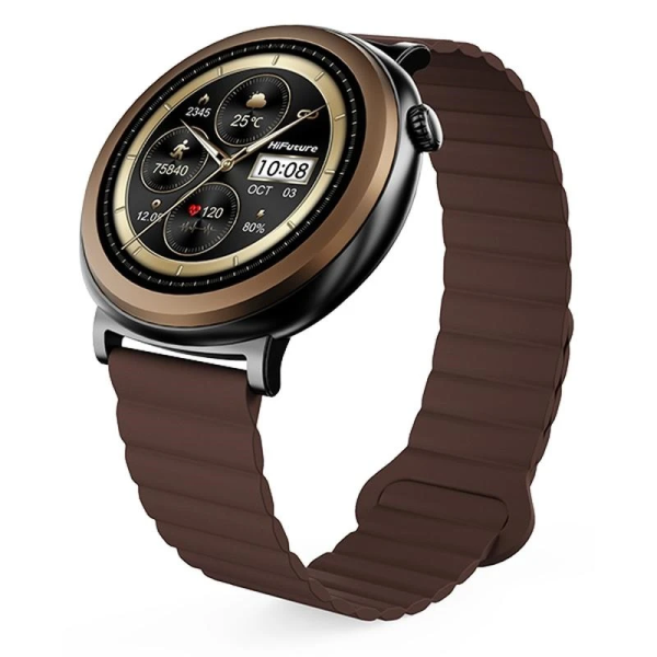 HiFuture Aurora Smartwatch Brown | Klikk Malta