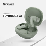 HiFuture Flybuds 4 with AI Earphones Black | Klikk Malta