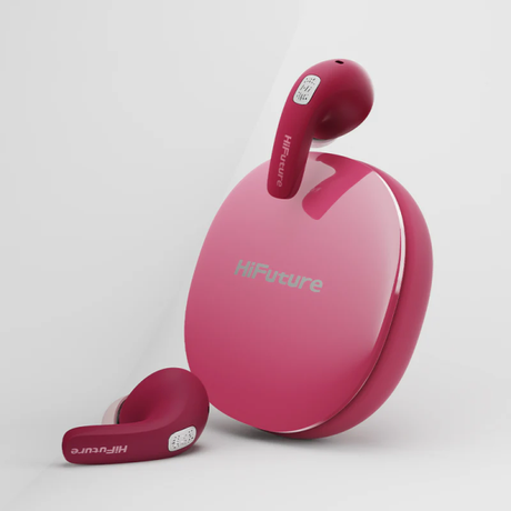 HiFuture Flybuds 4 with AI Earphones Pink | Klikk Malta