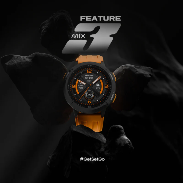 HiFuture Mix 3 Smartwatch Yellow | Klikk Malta