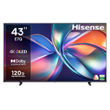 Hisense 43E7Q 43 inch QLED UHD Smart TV | Klikk Malta