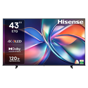 Hisense 43E7Q 43 inch QLED UHD Smart TV | Klikk Malta
