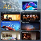 Hisense 50A6S 50 inch UHD Smart TV | Klikk Malta