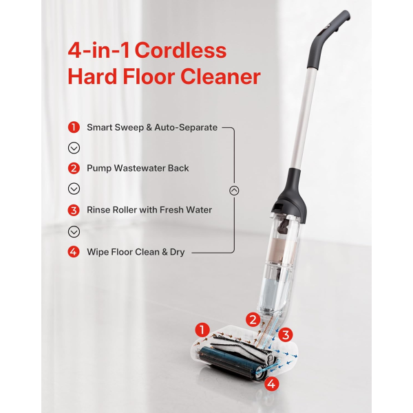 Hizero F300 Hard Floor Cleaner | Klikk Malta