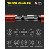 HOTO 24-in-1 Precision Screwdriver Red (24pcs) | Klikk Malta