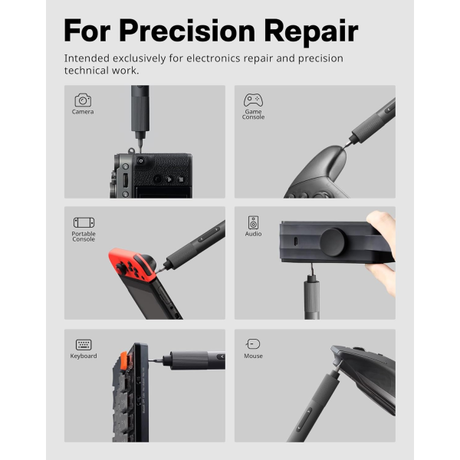 HOTO 25-in-1 Electric Screwdriver Kit Grey ... | Klikk Malta
