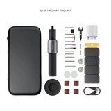 HOTO 35-in-1 Rotary Tool Kit Grey (35pcs) | Klikk Malta
