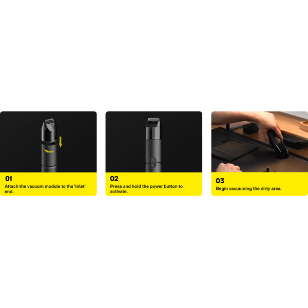 HOTO Compressed Air Capsule Black | Klikk Malta