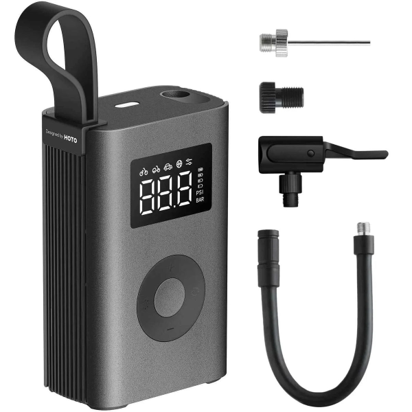 HOTO Electric Air Pump ADV Black | Klikk Malta