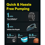 HOTO Electric Air Pump Master Grey | Klikk Malta