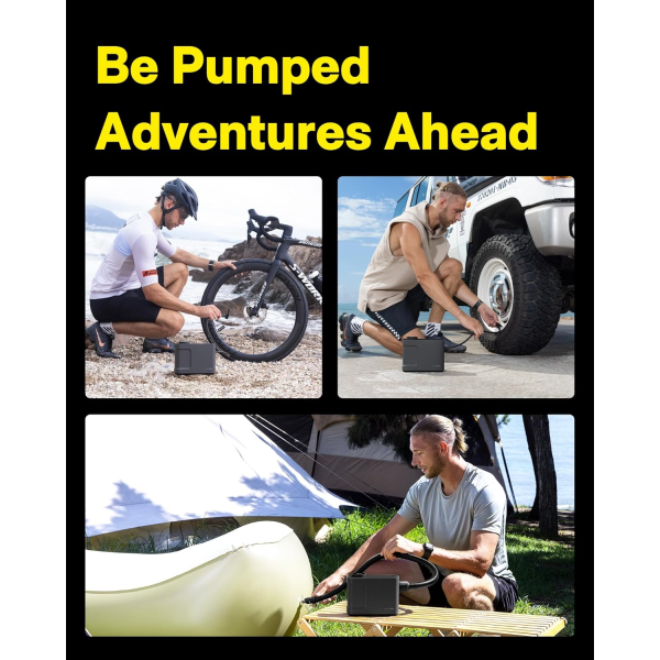 HOTO Electric Air Pump Master Grey | Klikk Malta
