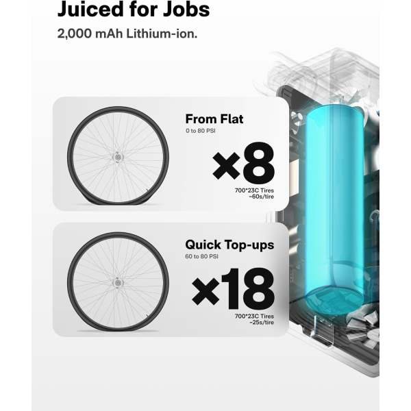 HOTO Electric Air Pump Pocket Black | Klikk Malta