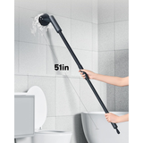 HOTO Electric Spin Scrubber Grey-Black (6pcs) | Klikk Malta