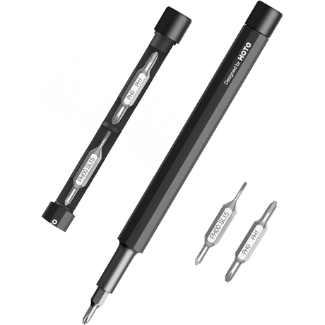 HOTO Pocket Precision Screwdriver SE Black | Klikk Malta
