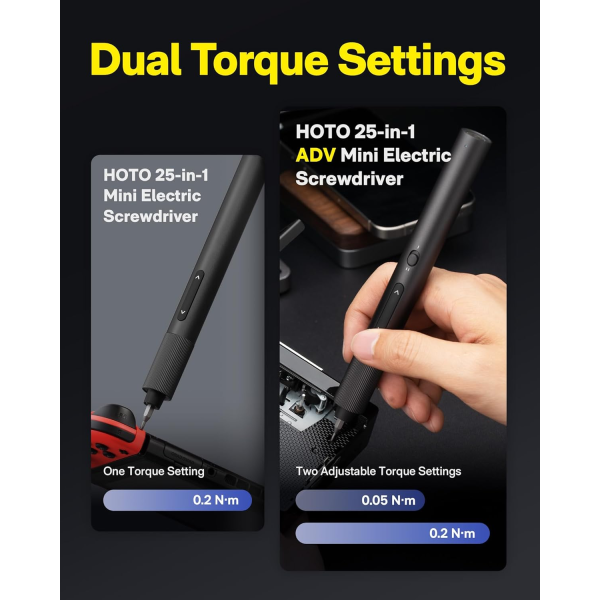 HOTO Precision Electric Screwdriver Kit ADV... | Klikk Malta