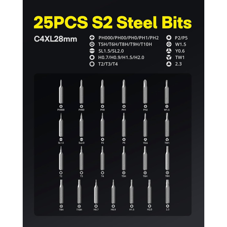 HOTO Precision Electric Screwdriver Kit ADV... | Klikk Malta