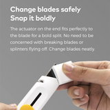 HOTO Utility Knife Grey | Klikk Malta