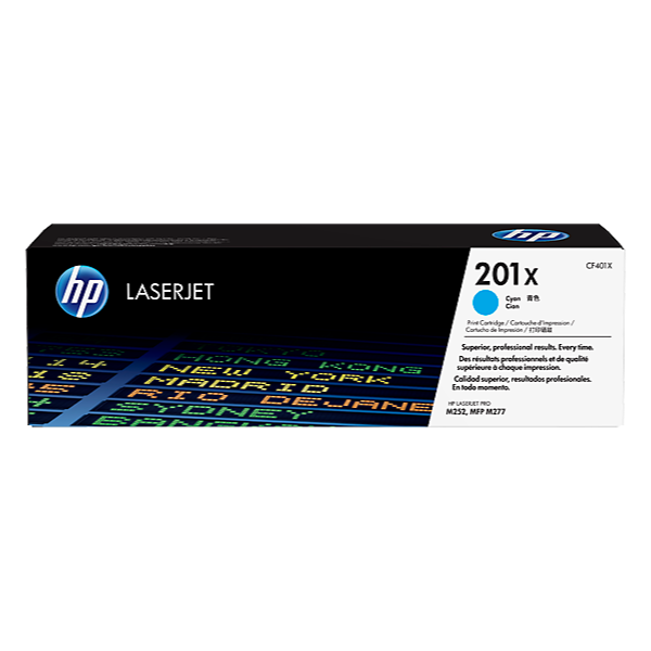 HP 201X (CF401X) Cyan Toner Cartridge - Ori... | Klikk Malta