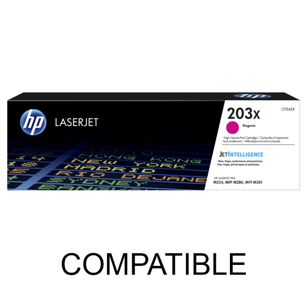 HP 203X (CF543X) Magenta Toner Cartridge - ... | Klikk Malta