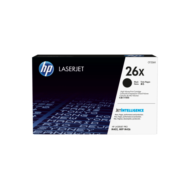 HP 26X (CF226X) Black Toner Cartridge - Ori... | Klikk Malta