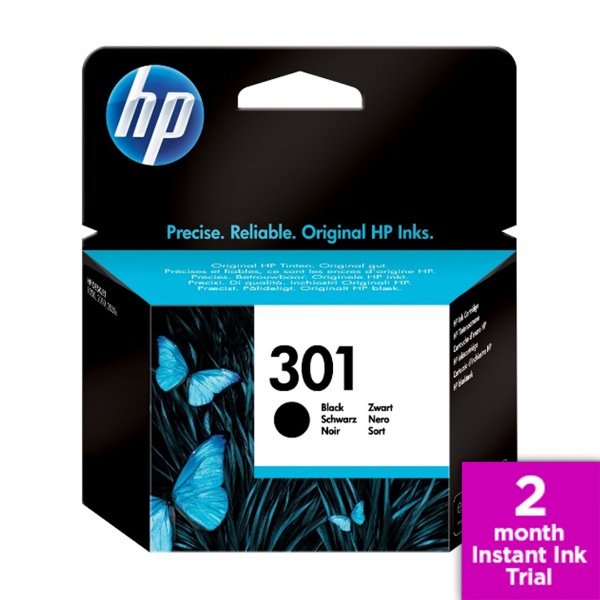 HP 301 Black Ink Cartridge | Klikk Malta