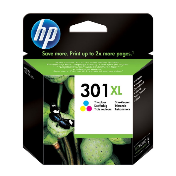 HP 301XL Colour Ink Cartridge | Klikk Malta