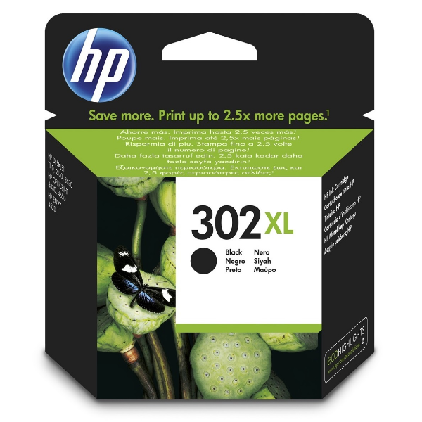 HP 302XL Black Ink Cartridge | Klikk Malta