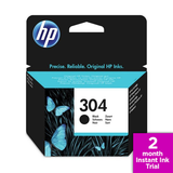 HP 304 Black Ink Cartridge | Klikk Malta