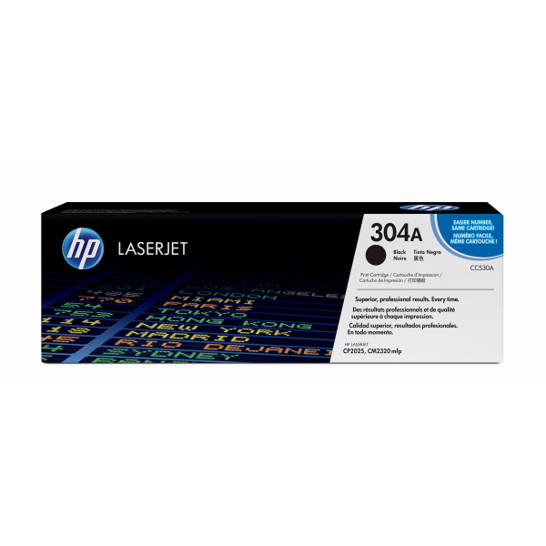 HP 304A (CC530A) Black Toner Cartridge - Or... | Klikk Malta
