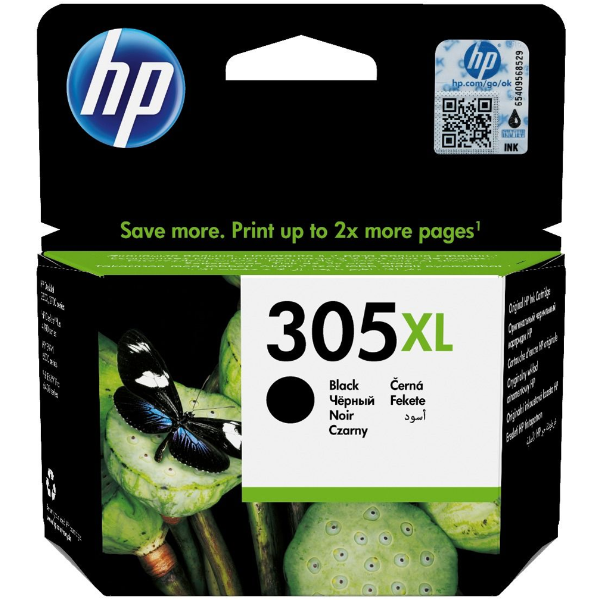 HP 305XL Black Ink Cartridge | Klikk Malta