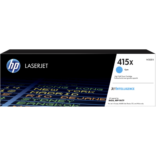 HP 415X (W2031X) High Yield Cyan Toner Cart... | Klikk Malta