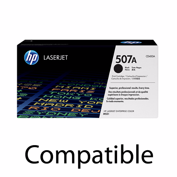 HP 507X (CE400X) Black Toner Cartridge - Co... | Klikk Malta