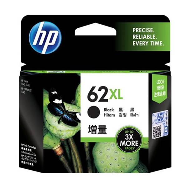HP 62XL Black Ink Cartridge | Klikk Malta