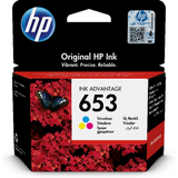 HP 653 Colour Ink Cartridge | Klikk Malta