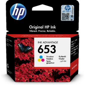 HP 653 Colour Ink Cartridge | Klikk Malta