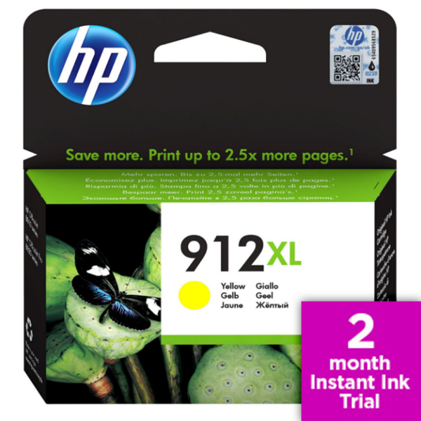 HP 912XL Yellow Ink Cartridge | Klikk Malta