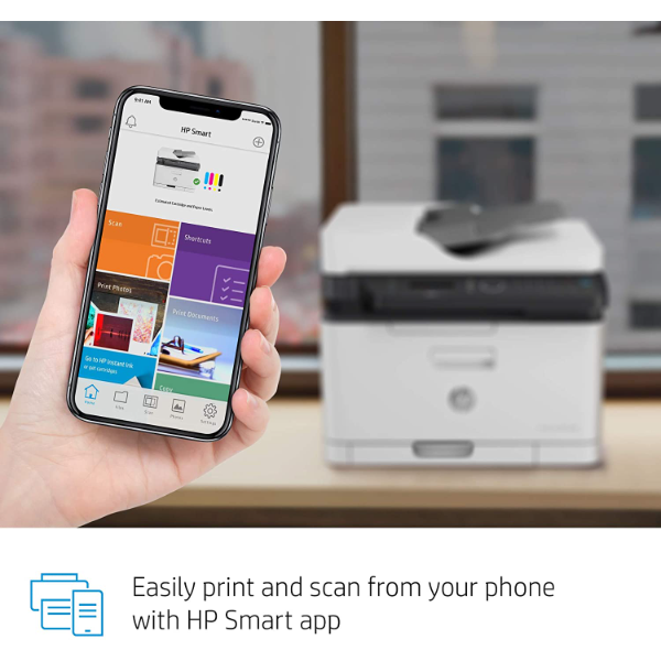 HP Colour Laser MFP 179fnw Printer / Scanne... | Klikk Malta