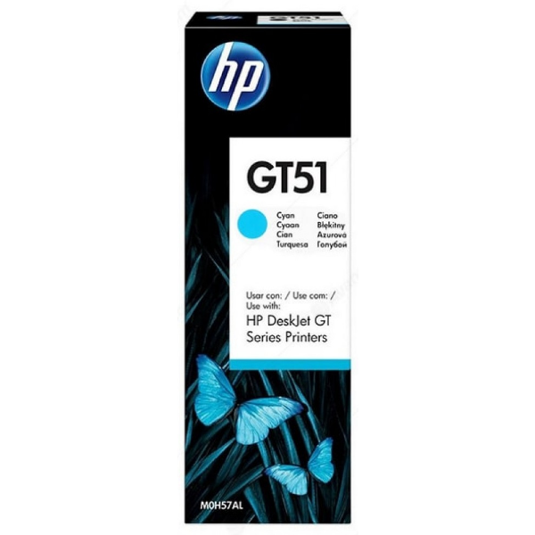 HP GT52 Cyan Original Ink Bottle | Klikk Malta