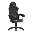 Huzaro Force 2.7 RGB Velour Gaming Chair Black | Klikk Malta