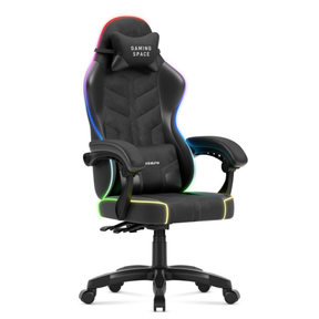Huzaro Force 2.7 RGB Velour Gaming Chair Black | Klikk Malta