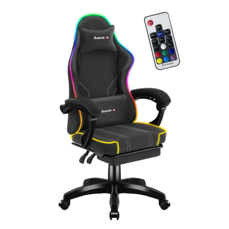 Huzaro Force 3.7 RGB Gaming Chair Black | Klikk Malta