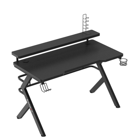 Huzaro Hero 5.0 120cm Gaming Desk Black | Klikk Malta