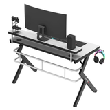 Huzaro Hero 5.0 120cm Gaming Desk White | Klikk Malta