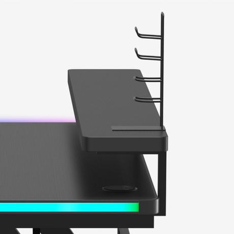 Huzaro Hero 5.0 RGB 120cm Gaming Desk Black | Klikk Malta
