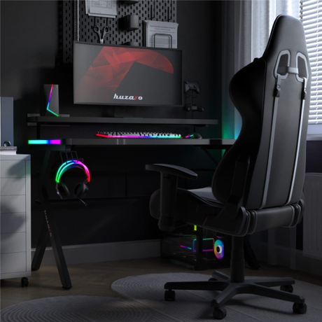 Huzaro Hero 5.0 RGB 120cm Gaming Desk Black | Klikk Malta