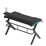 Huzaro Hero 5.0 RGB 120cm Gaming Desk Black | Klikk Malta