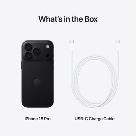 Apple iPhone 18 Pro Black