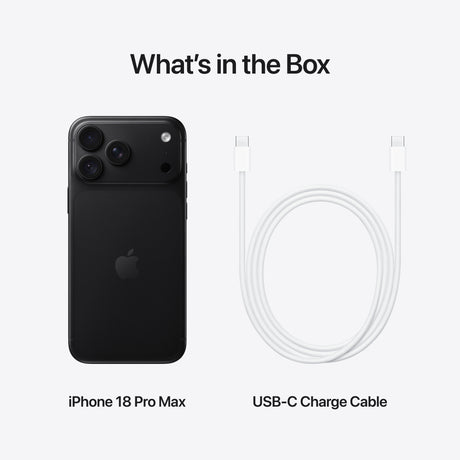 iPhone 18 Pro Max Black