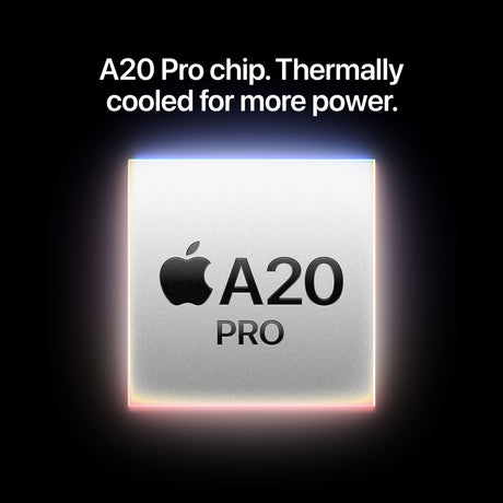 A20 Pro chip. Thermally cooled for more power